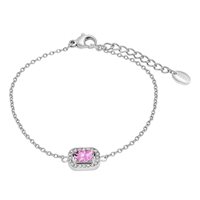 Bracciale Brand Donna Royale in Acciaio Cristallo 14BR032P - 14BR032P